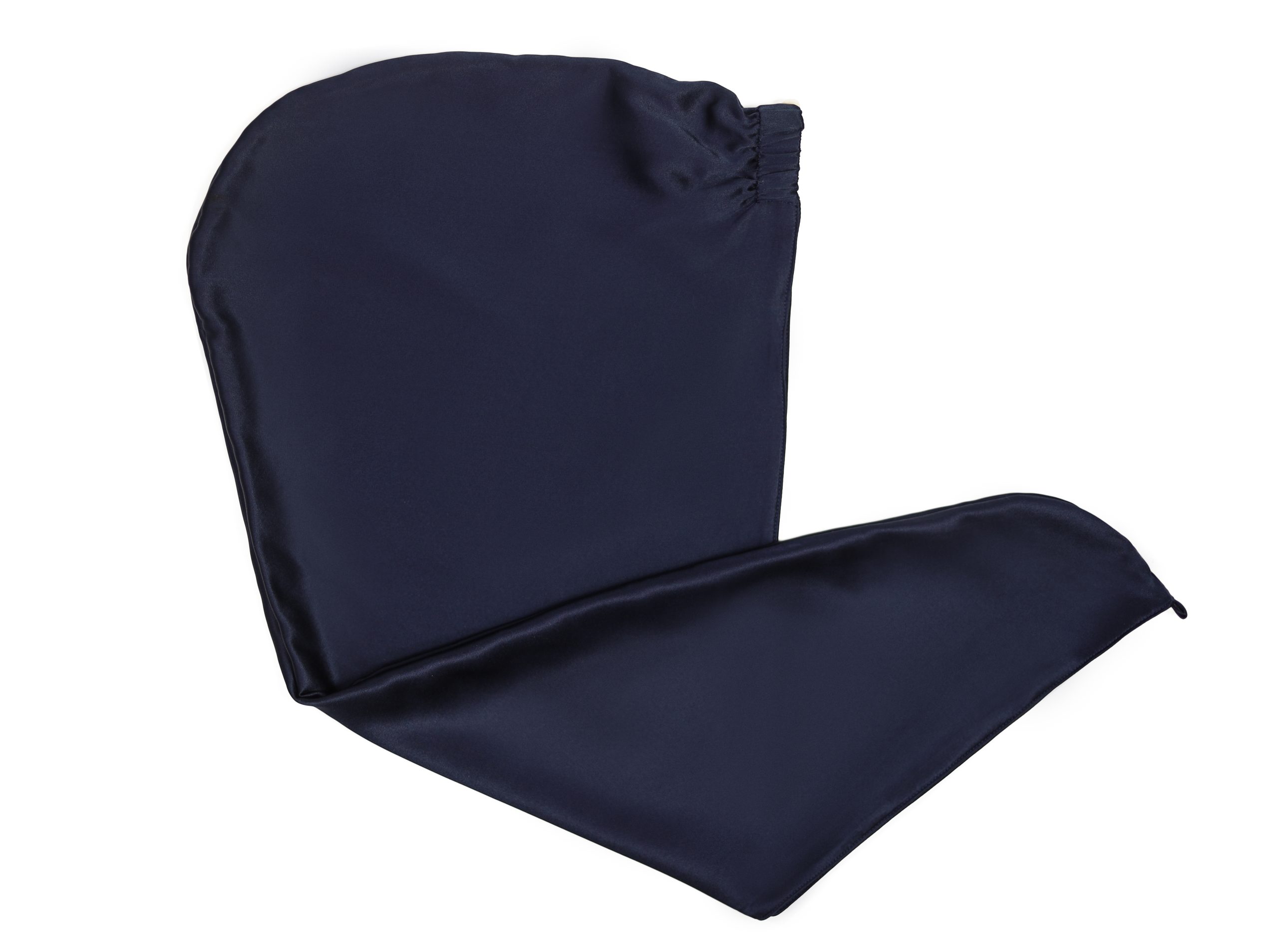 jedwabny recznik turban granatowy Queen Sleep 2