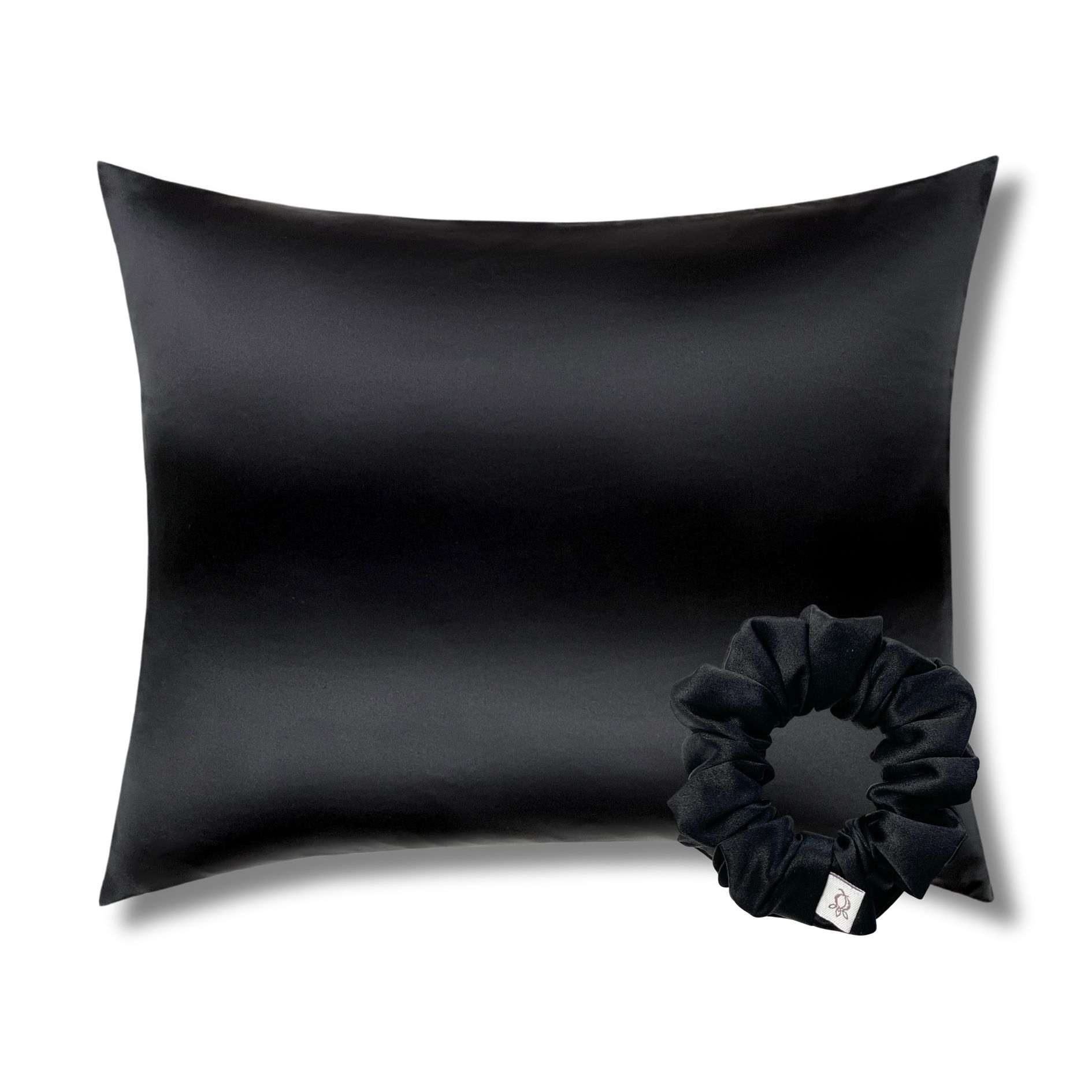 poszewka jedwabna strona czarna