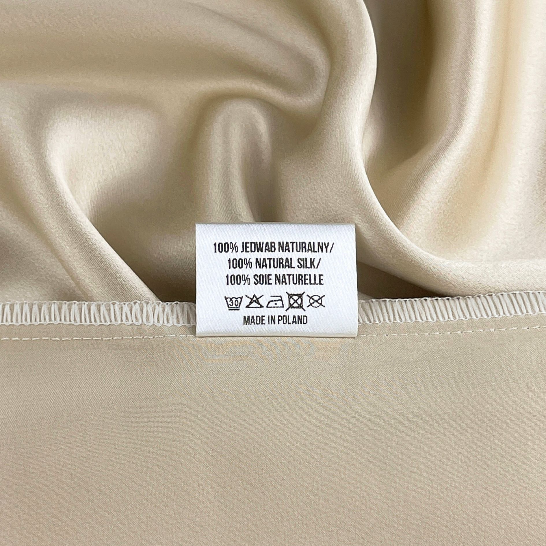 poszewka jedwabna szampanska 13