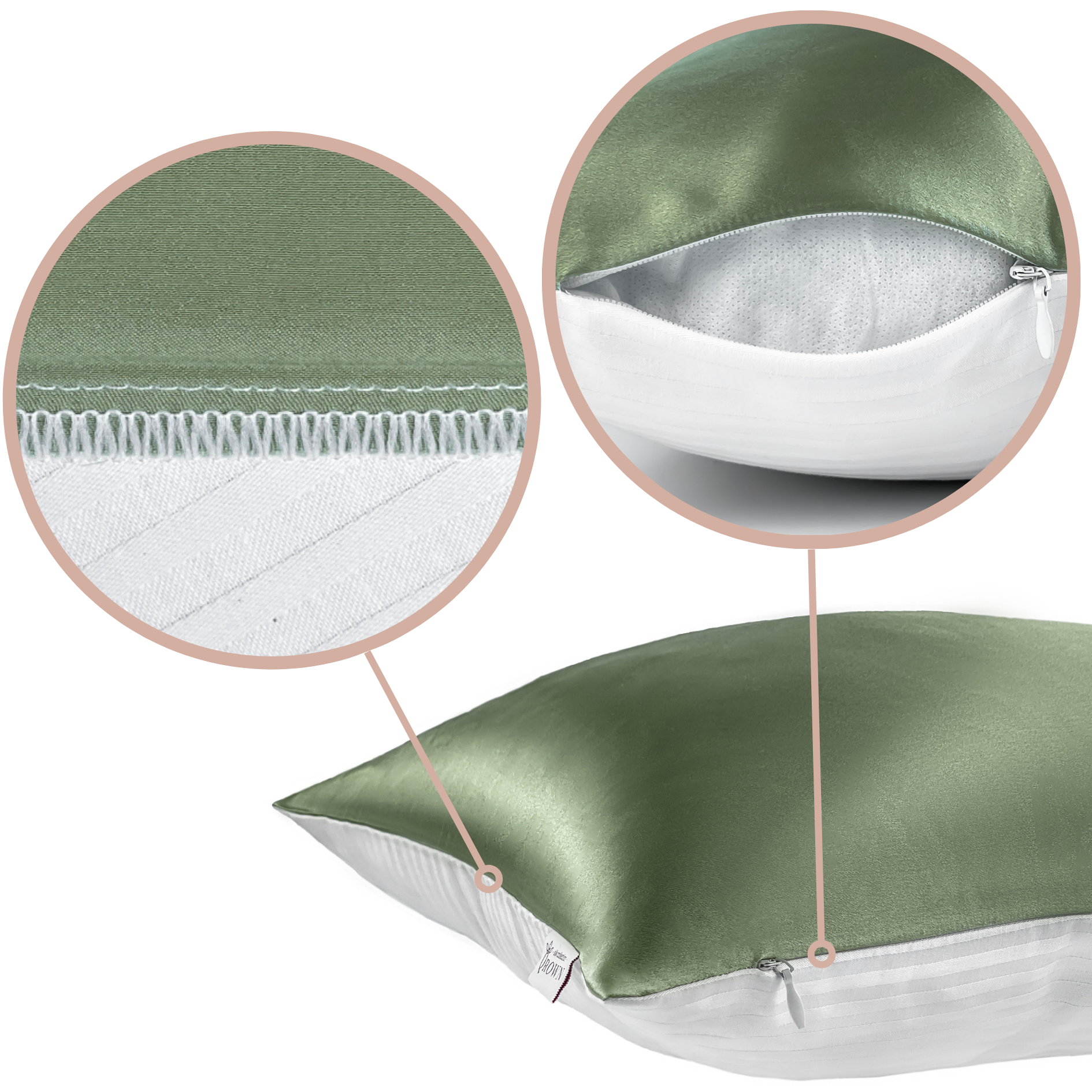 poszewka jedwabna pistacjowa(2)