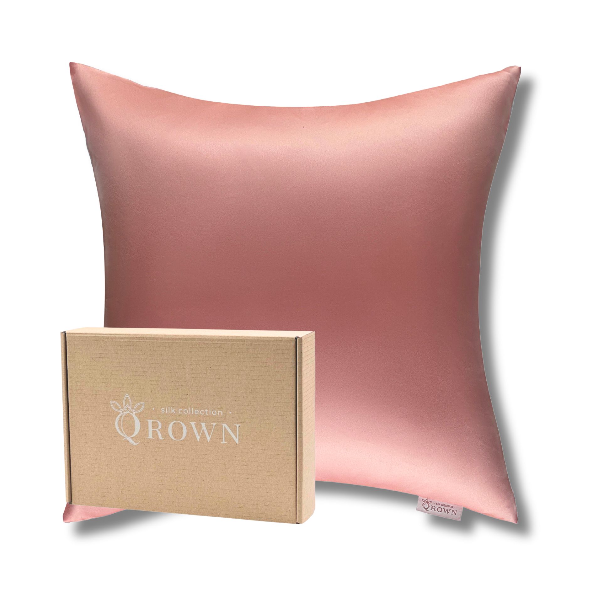 poszewka jedwabna rozowa